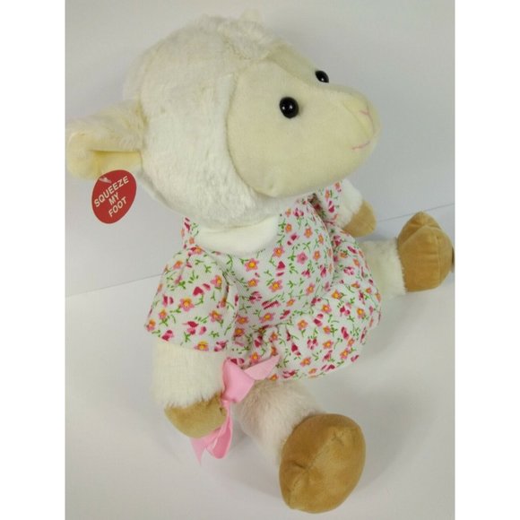 Cuddle Barn "Mary's Little Lamb" Musical Moving 10" Stuffed Plush Toy - No Cane - Picture 5 of 12